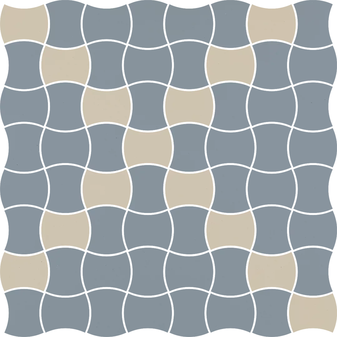 MODERNIZM BLUE MOZAIC [2]
