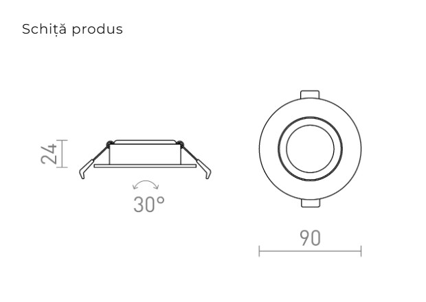 NEFRIT DIMM - Lumină LED incastrabilă [4]