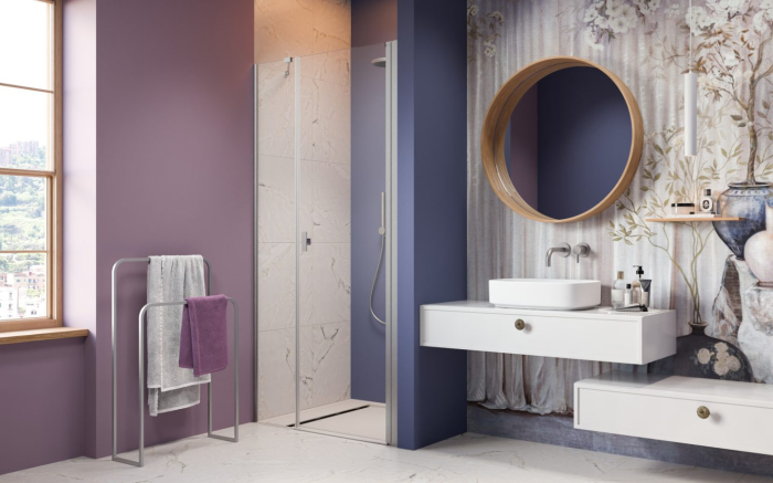 Cabina Nes 6 Brushed Nickel DWS [2]