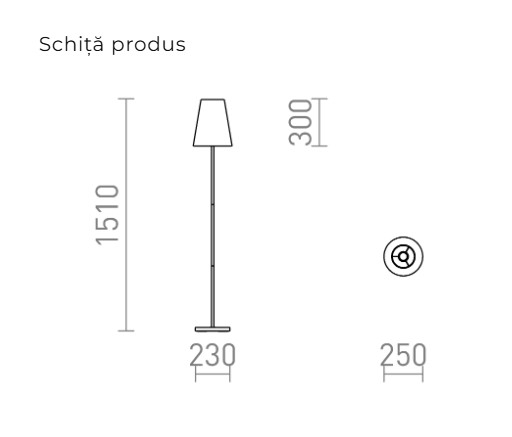 NYC/CONNY 25 - lampa cu suport [2]
