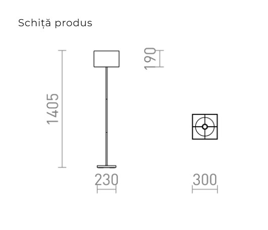 NYC / TEMPO 30 – Lampă de podea cu suport [3]