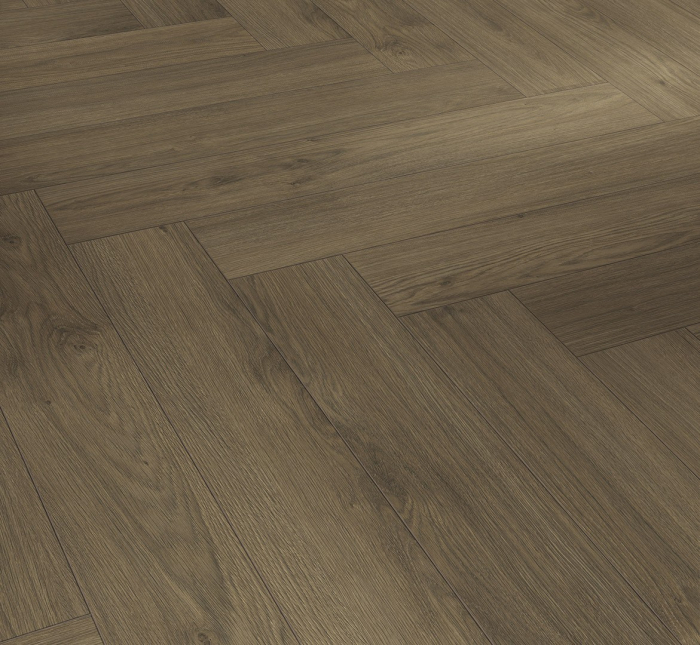 OAK MONT BLANC DARK BROWN HERRINGBONE [2]