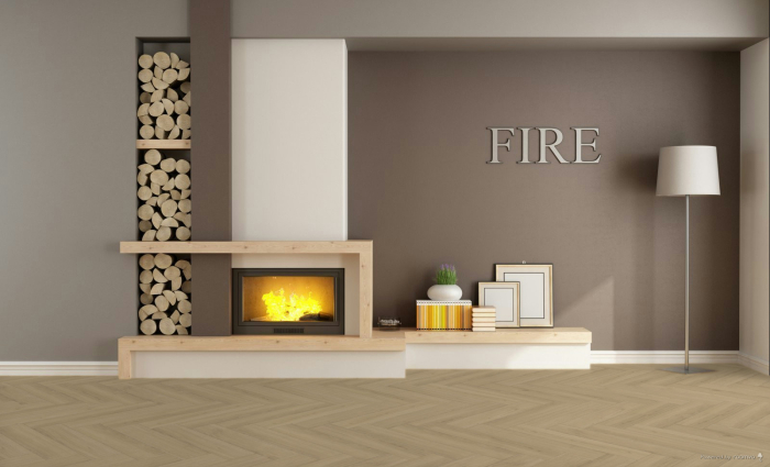 OAK REGENT BEIGE HERRINGBONE [3]