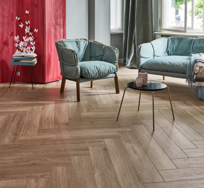 OAK SKYLINE PEARL GREY  HERRINGBONE [5]