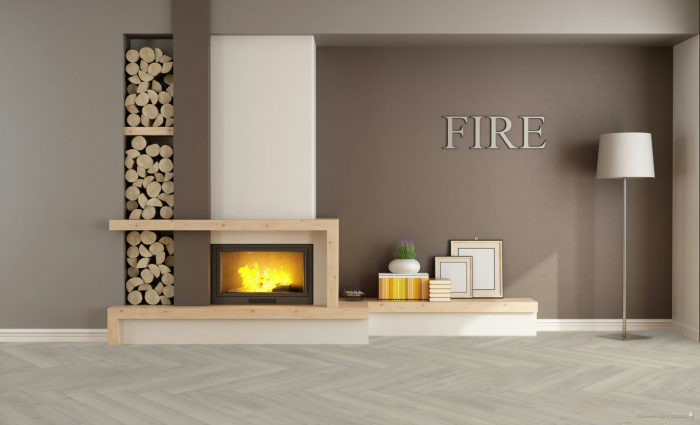 OAK SKYLINE WHITE HERRINGBONE [4]