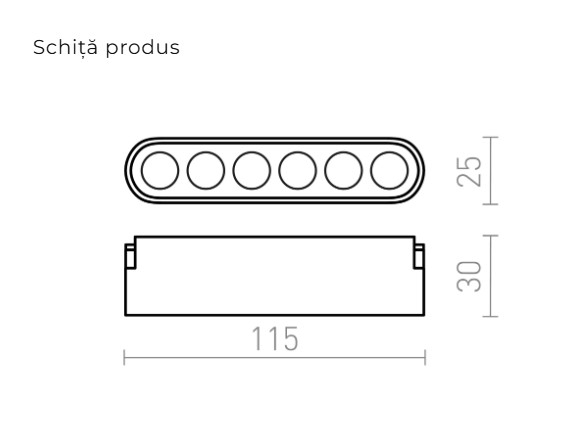 OXANA 11 – Lumină LED liniară pentru sisteme VEGA & WAVE 24V [6]