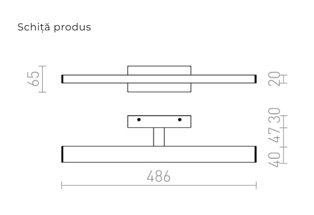 PANON LONG – LAMPĂ LED DE PERETE [3]
