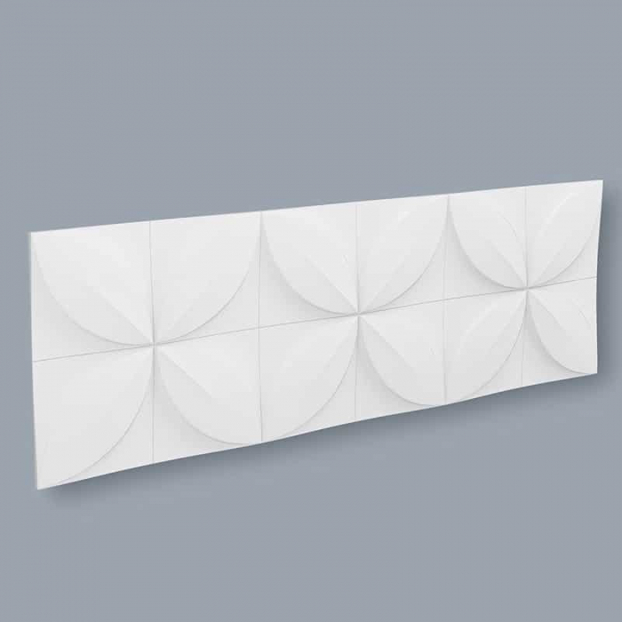 Panou decorativ 3D interior poliuretan Arstyl 3D FLOWER [2]