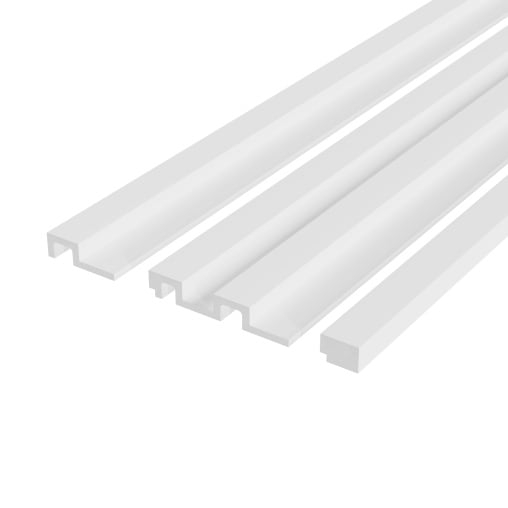 Panou riflaj decorativ 3D, model Steps - 12x2.1x290 cm [1]