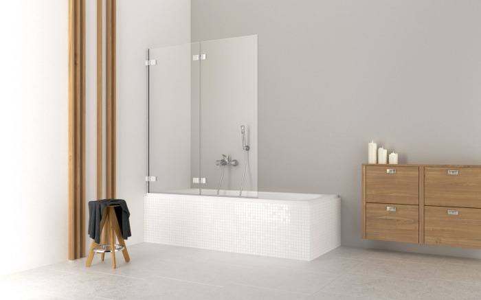 Paravan Cada Arta 8 Chrome + PND I Crom [2]