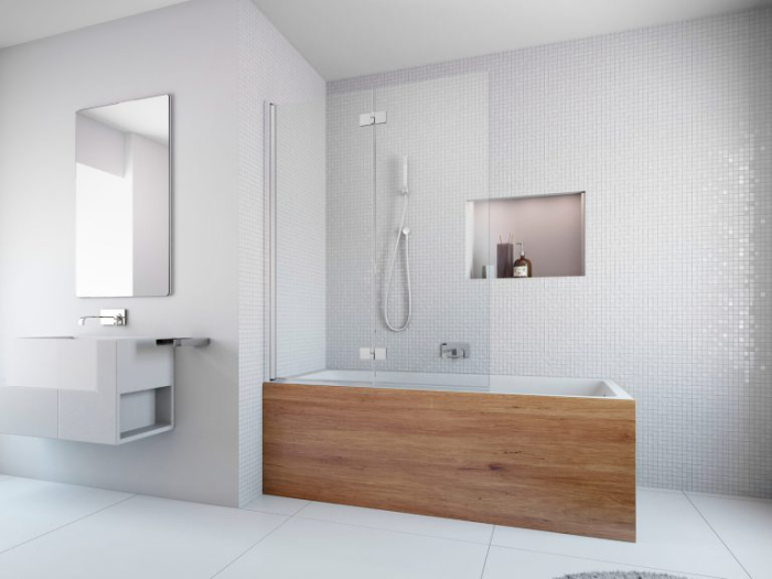 Paravan cadă Essenza 6 PND I - Crom [2]