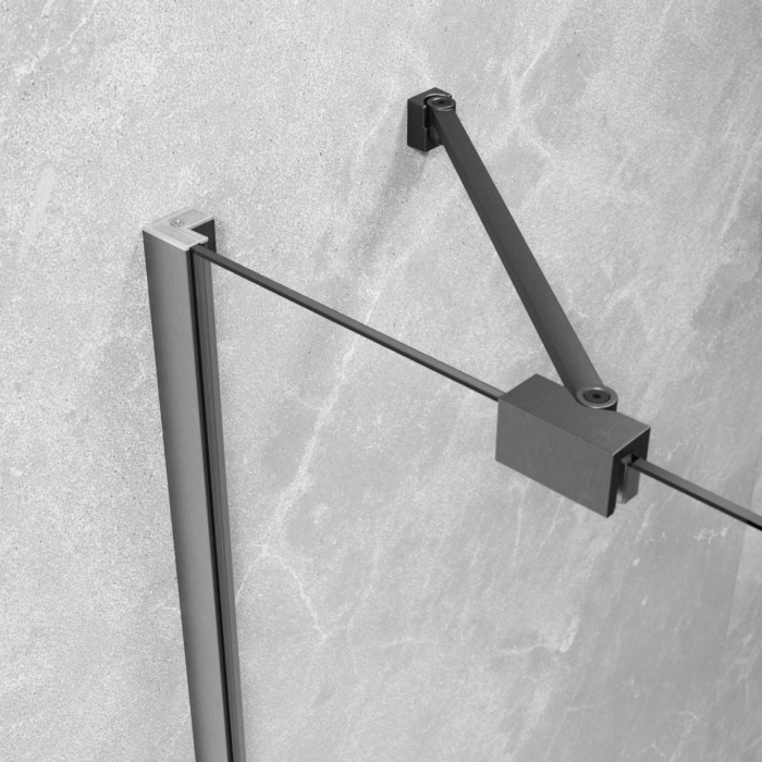 Paravan cadă Essenza 6 PND II - Gun Metal Periat [3]