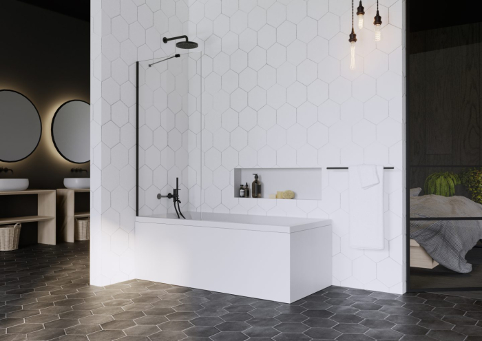 Paravan Cada Idea 6 Negru PNJ II [2]