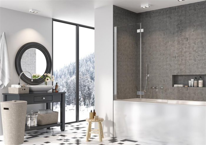 Paravan cadă Nes 8 PND I - Crom [2]