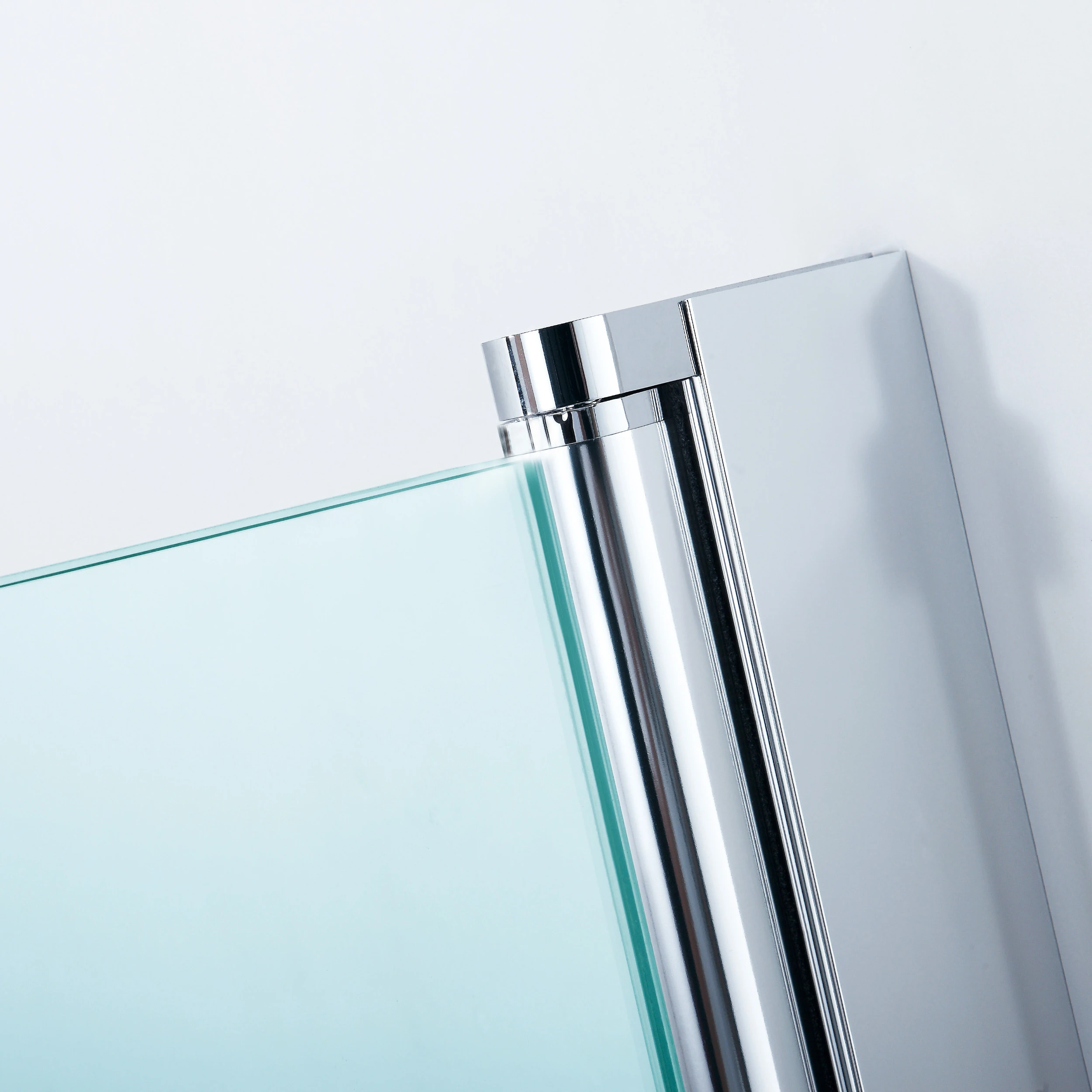 Paravan cada WST08 - PROFIL CROMAT, STICLA TRANSPARENTA [4]