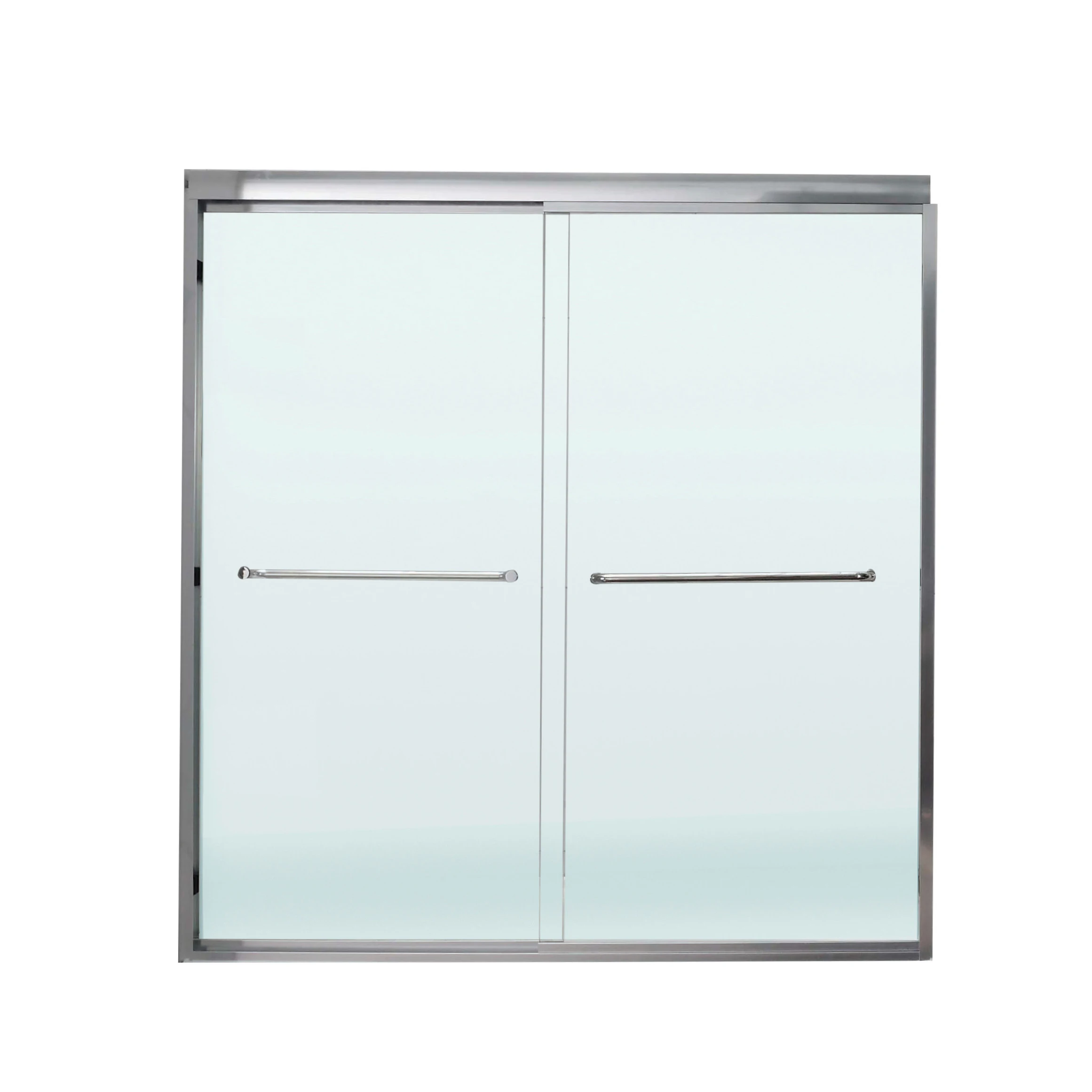 Paravan cada WST11 - PROFIL SILVER, STICLA TRANSPARENTA [2]