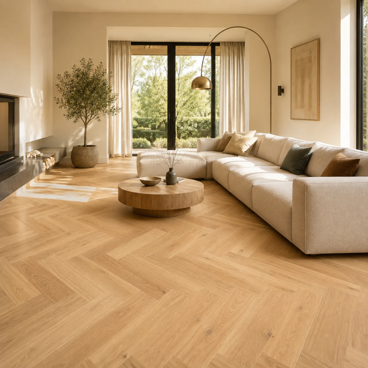 Parchet Stejar Alb Herringbone Asmara 130 [3]