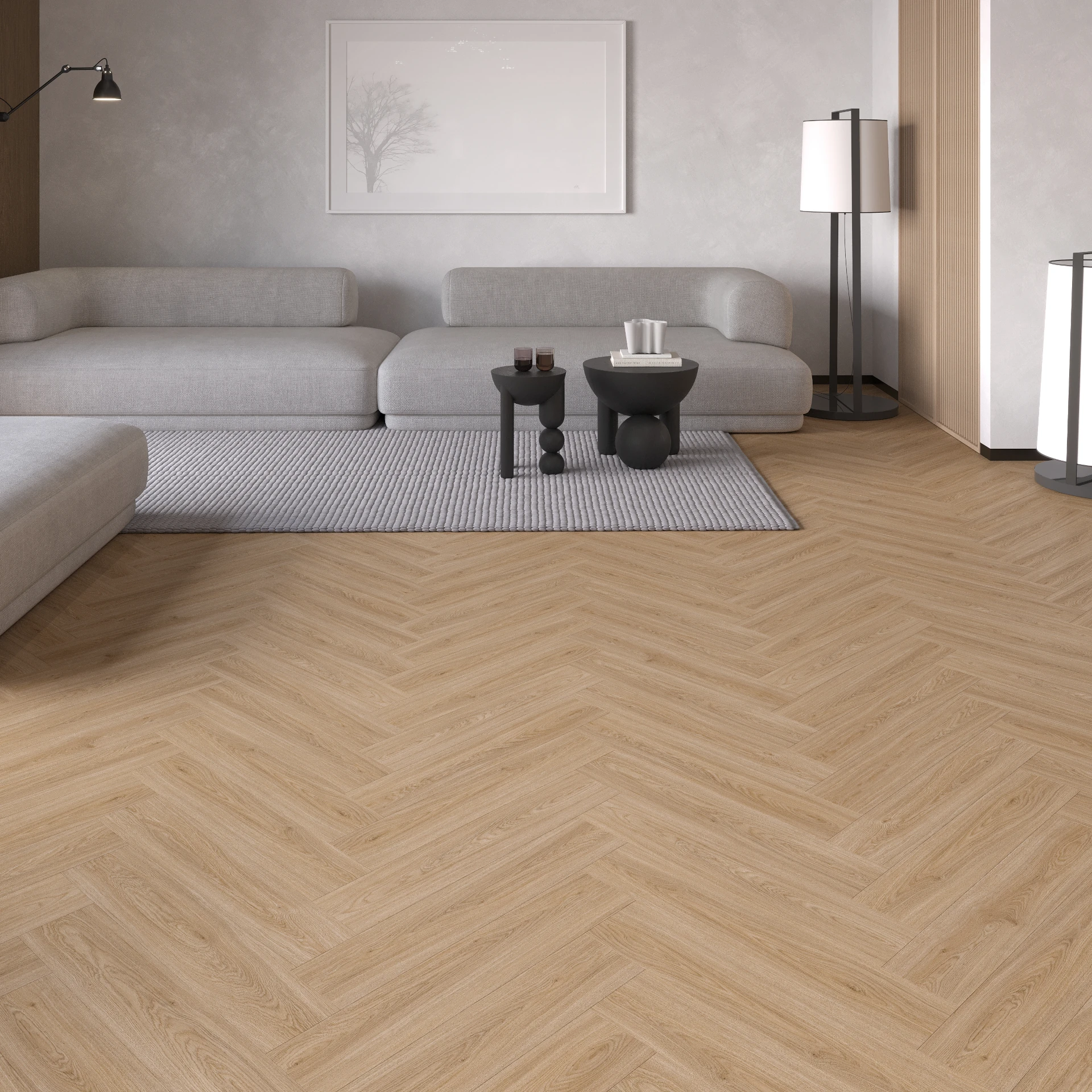 Parchet Stejar Calma Herringbone [2]