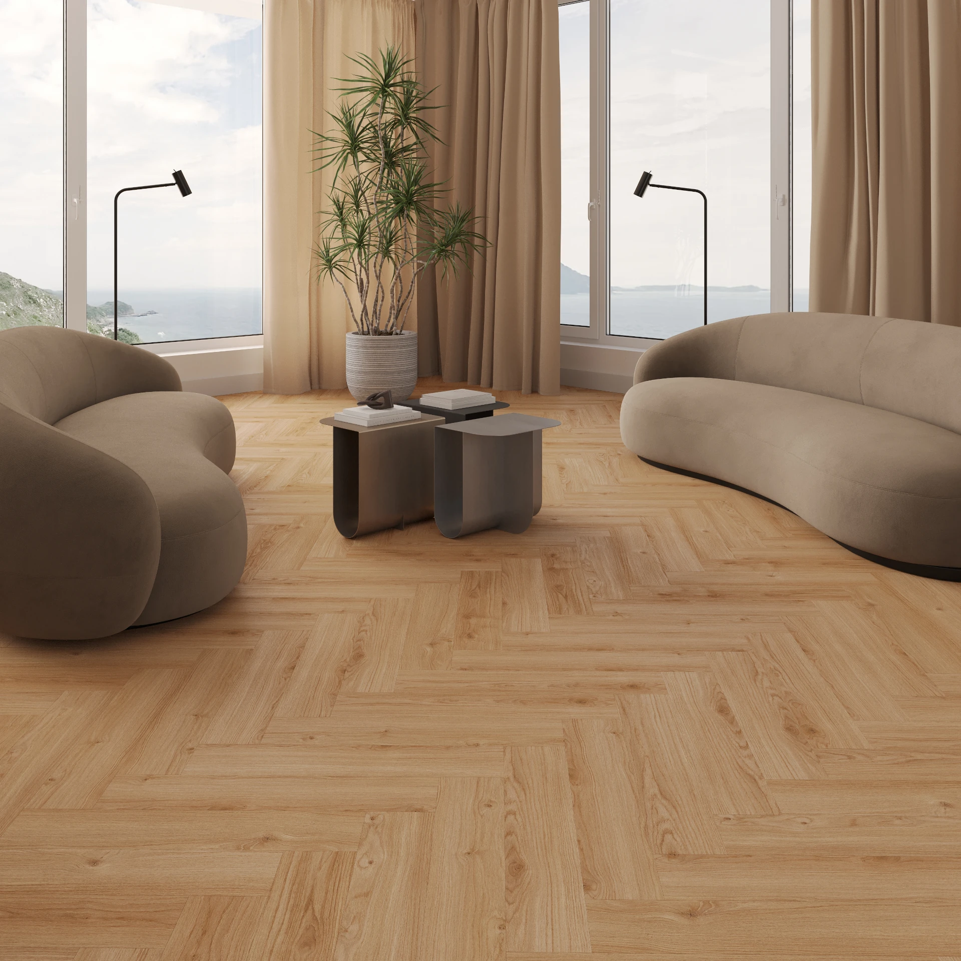 Parchet Stejar Lumo  Herringbone [2]