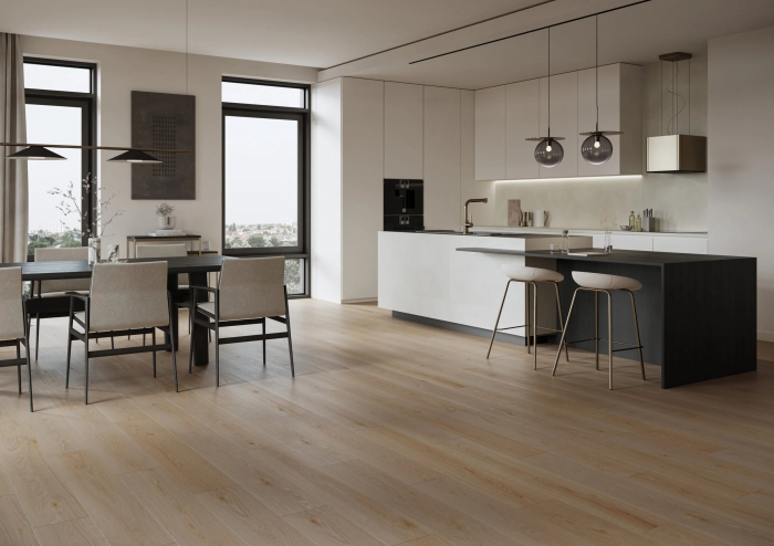 Parchet vinil SPC Stejar Apricot [2]
