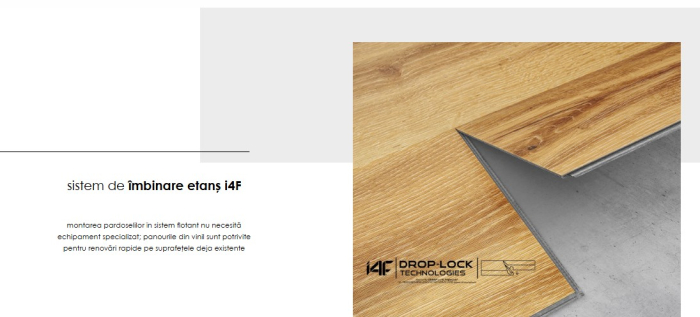 Parchet vinil SPC Stejar Flax Herringbone [8]