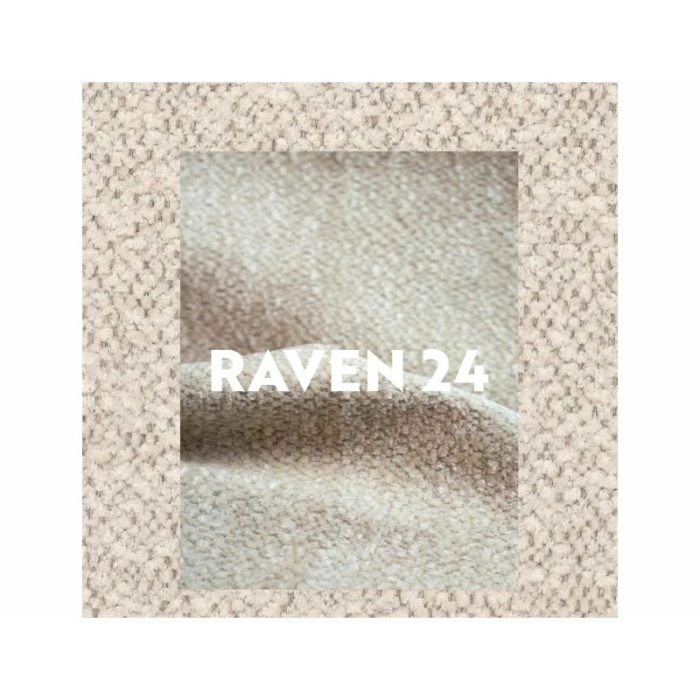 Pat Dormitor AMELIA Stofa RAVEN Bej 24 120x200 cm [2]