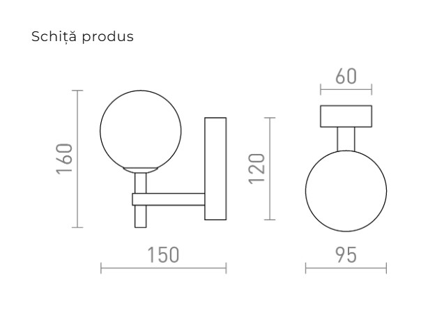 PEGGY – lampă de perete [4]