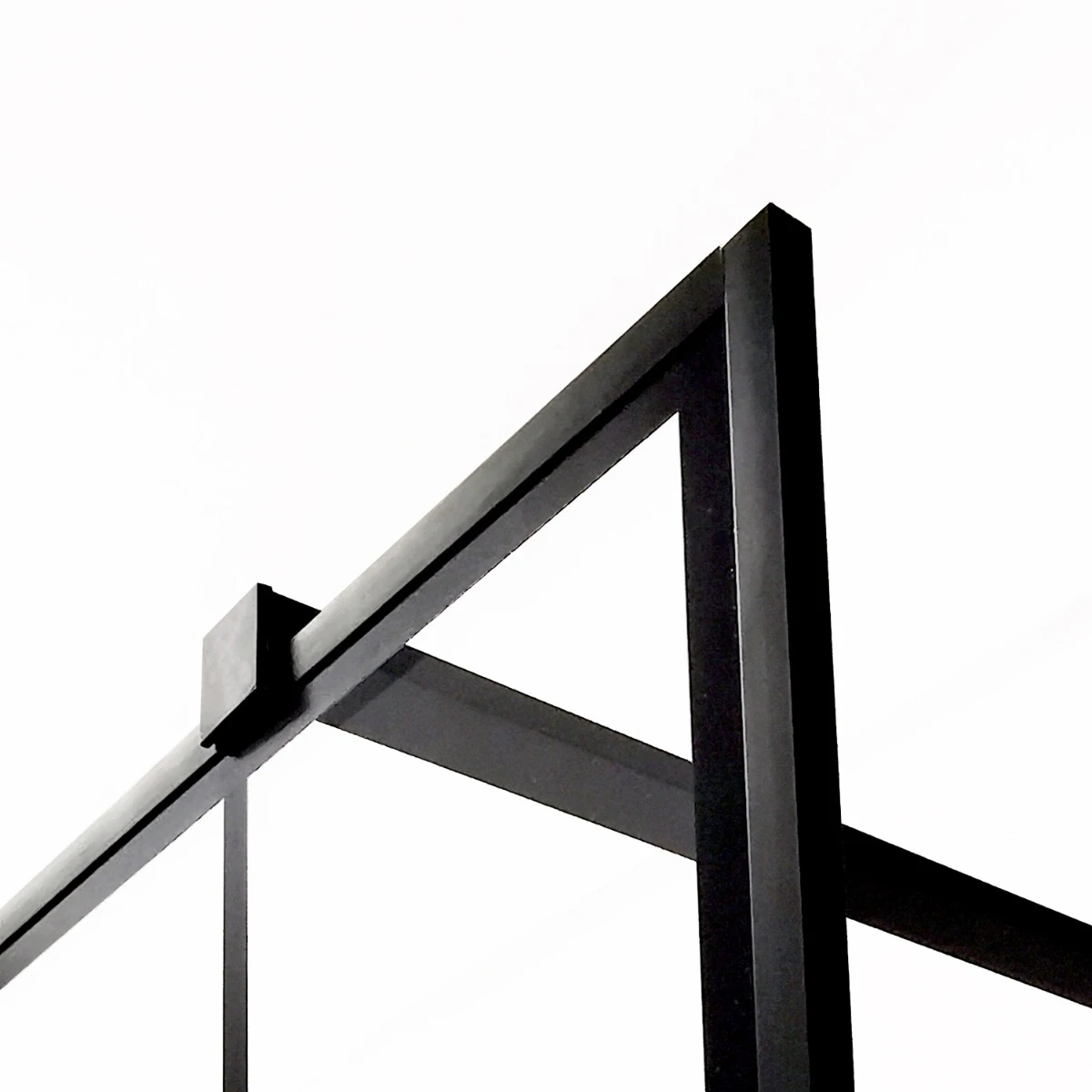 Perete dus tip WALK IN - WST 16 PROFIL NEGRU [4]