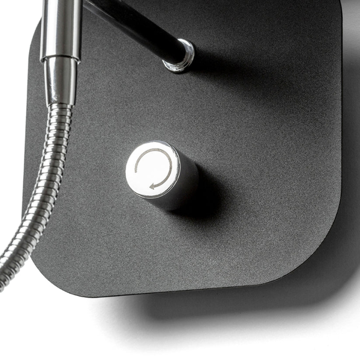 PERTH DE PERETE CU LED SPOT [6]