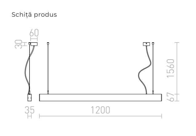 PESANTE 35 – Corp de iluminat suspendat [4]
