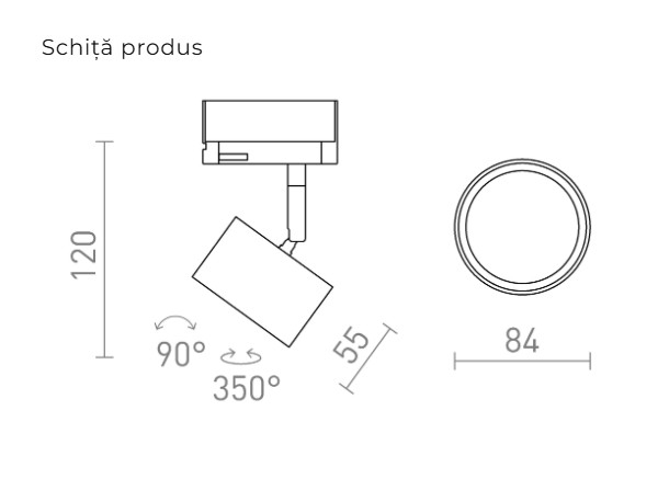 PIXEL – Dispozitiv de fixare pentru șină cu 3 circuite [2]