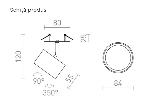 PIXEL – SPOT LUMINOS ÎNCASTRAT [4]