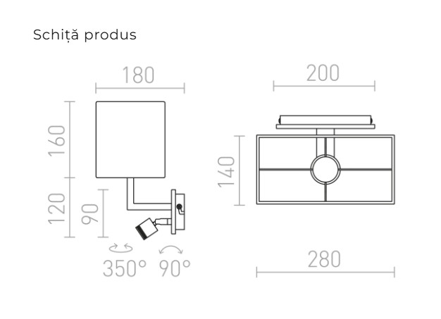 PLAZA DE PERETE LED SPOT [4]