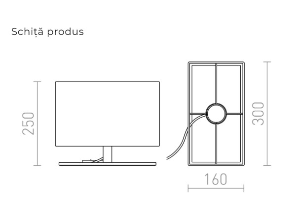PLAZA S DE MASĂ - lampa de masă [5]