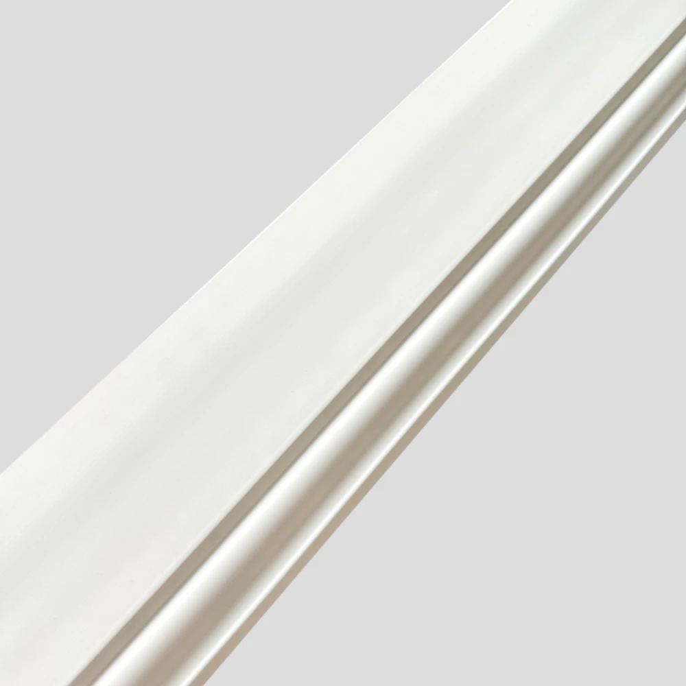 Plinta alba de parchet, polimer, latime 120 mm [5]