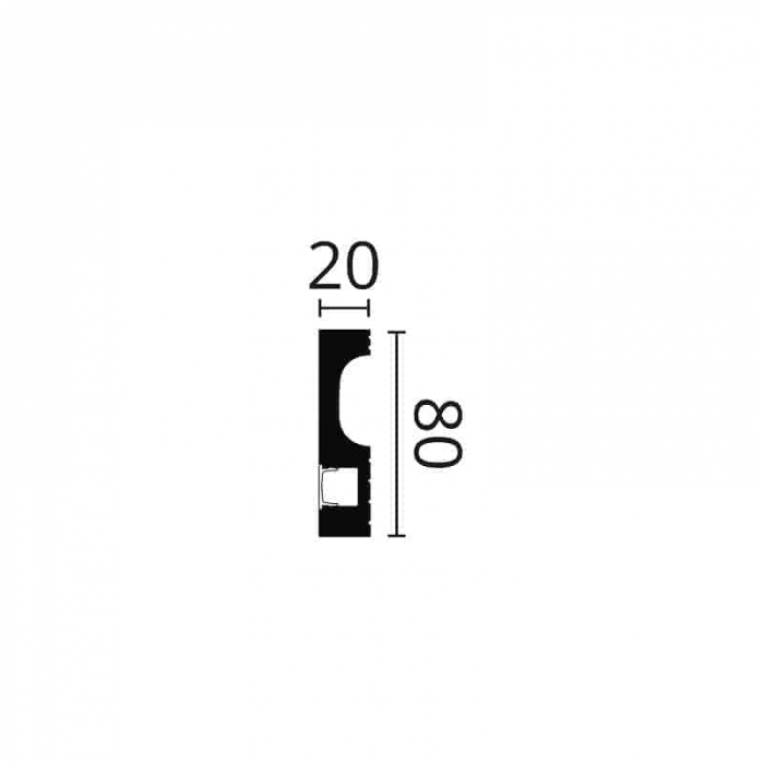 Plinta decorativa IL11 80x20x2000 [2]