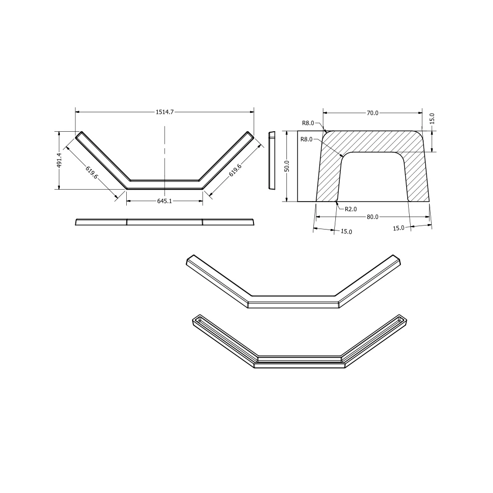 Prag cabina dus TRAPEZ [2]