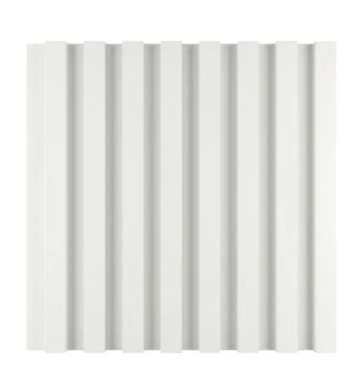 Profil dreapta panou riflaj decorativ 3D din polimer rigid, model Groove R – 2.7x1.2x290 cm [2]