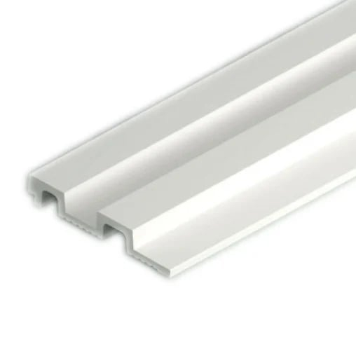 Profil dreapta panou riflaj decorativ 3D din polimer rigid, model Groove R – 2.7x1.2x290 cm [1]