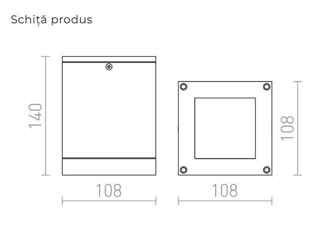 QUADRA M - lumină de exterior [2]