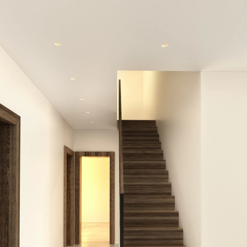 QUO R - Corp de iluminat din ipsos fără cadru cu gauri circulare [6]