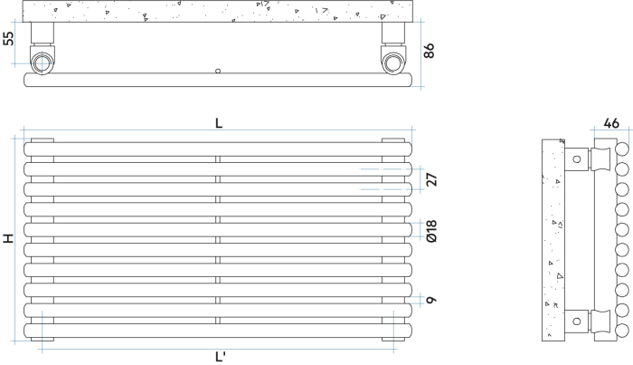 RADIATOR ARPA 18 ORIZONTAL [5]