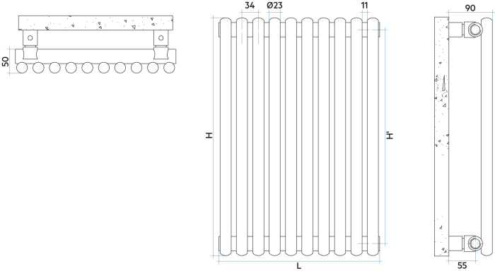 RADIATOR ARPA 23 VERTICAL [3]