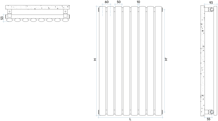 RADIATOR ELLIPSIS_V VERTICAL [7]