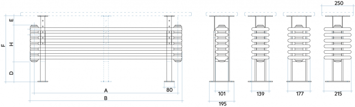 RADIATOR TESI 5 BANCA ORIZONTAL [2]
