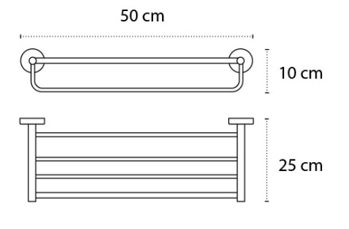 RAFT PENTRU PROSOAPE 9625 CROMO [2]