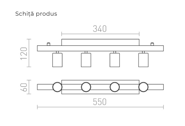 RALLONG IV DE TAVAN - abajururi pentru lampă [2]
