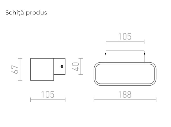 REEM - lampa de perete [3]