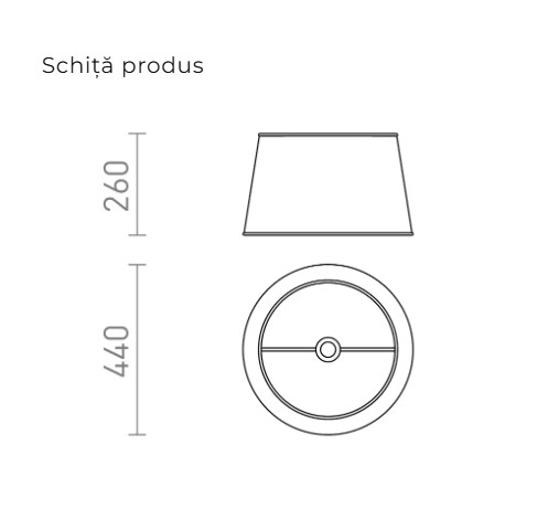 RIDICK - abajur pentru lampă [3]