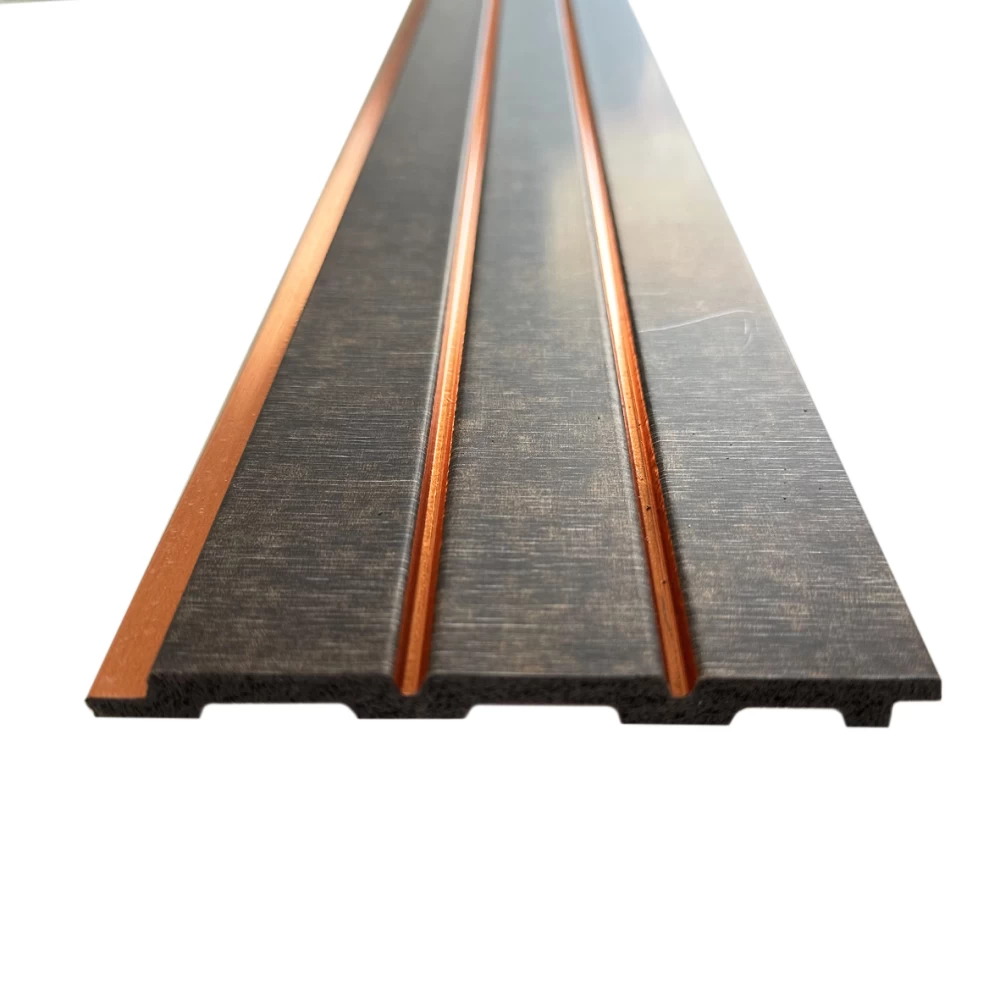 Riflaj decorativ texturat, nuante de maro, 120 mm [4]